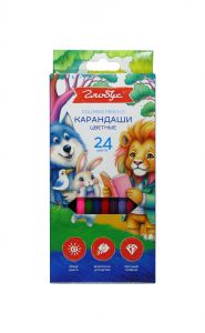 Карандаши цветные 24 цвета