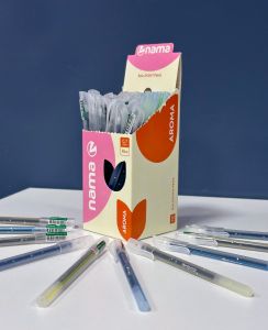 Ручка шариковая "Aroma" синяя, 0,7 мм ТМ Nama