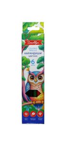 Карандаши цветные 6 цветов